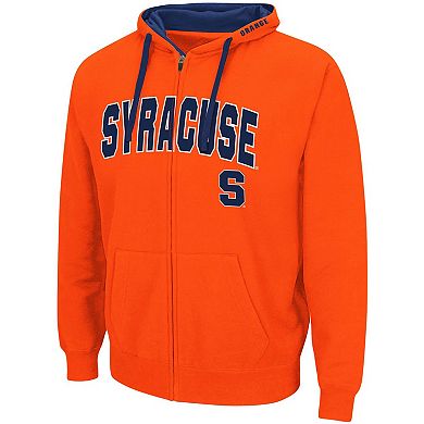 Men's Colosseum Orange Syracuse Orange Big & Tall Full-Zip Hoodie