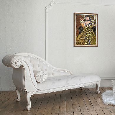 La Pastiche Portrait of Adele Bloch Bauer I Gustav Klimt Framed Canvas Wall Art