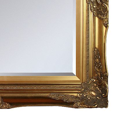 La Pastiche Victorian Gold Framed Mirror