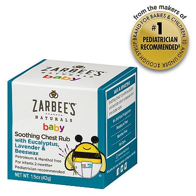 Zarbee's Baby Soothing Chest Rub