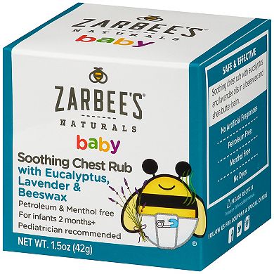 Zarbee's Baby Soothing Chest Rub