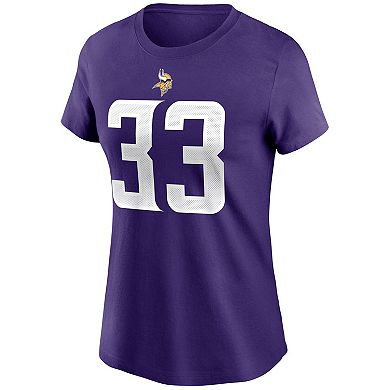 Women's Nike Dalvin Cook Purple Minnesota Vikings Name & Number T-Shirt