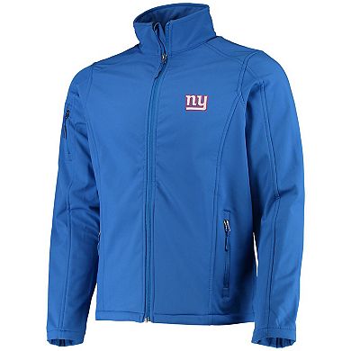 Men's Dunbrooke Royal New York Giants Sonoma Softshell Full-Zip Jacket