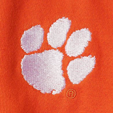 Women's Colosseum Orange Clemson Tigers Campanile Pullover Sweatshirt