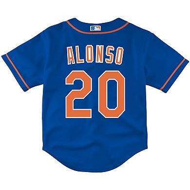 Toddler Nike Pete Alonso Royal New York Mets Alternate 2020 Replica Player Jersey