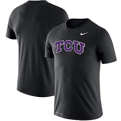 Men's Nike Black TCU Horned Frogs Big & Tall Legend Primary Logo Performance T-Shirt