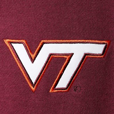 Men's Colosseum Maroon Virginia Tech Hokies Tortugas Logo Quarter-Zip Jacket