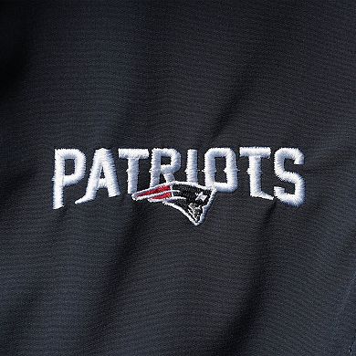 Men's Dunbrooke Navy New England Patriots Circle Softshell Fleece Full-Zip Jacket