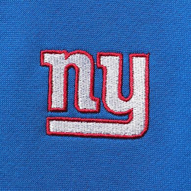 Men's Dunbrooke Royal New York Giants Craftsman Thermal-Lined Full-Zip Hoodie