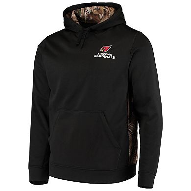 Men's Dunbrooke Black/Realtree Camo Arizona Cardinals Logo Ranger Pullover Hoodie