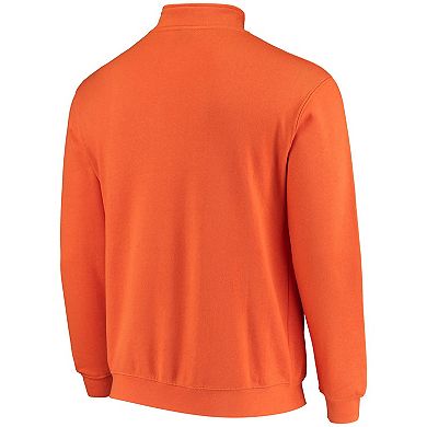 Men's Colosseum Orange Illinois Fighting Illini Tortugas Logo Quarter-Zip Jacket