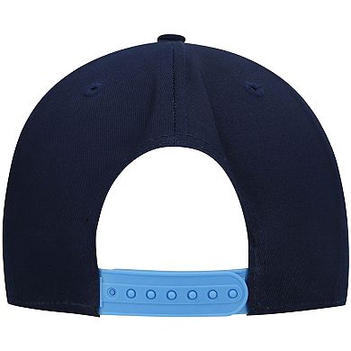 Men's New Era Navy/Light Blue Tennessee Titans Basic 9FIFTY Adjustable Snapback Hat