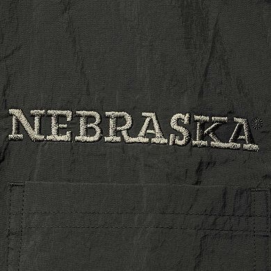 Men's adidas Olive Nebraska Cornhuskers Salute to Service Full-Zip Jacket