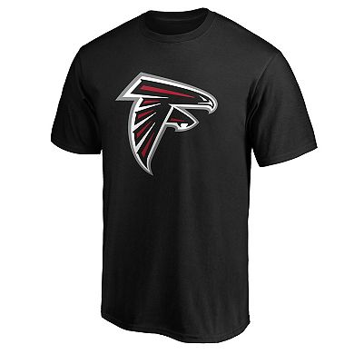 Men's Fanatics Branded Black Atlanta Falcons Primary Logo Team T-Shirt