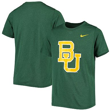 Youth Nike Green Baylor Bears Logo Legend Performance T-Shirt