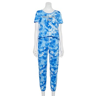 Women's Jammies For Your Families® Tie-Dyed Pajama Set