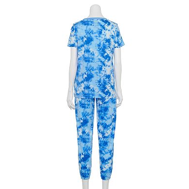 Women's Jammies For Your Families® Tie-Dyed Pajama Set