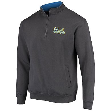 Men's Colosseum Charcoal UCLA Bruins Tortugas Logo Quarter-Zip Jacket