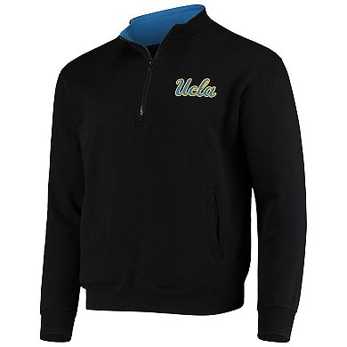 Men's Colosseum Black UCLA Bruins Tortugas Logo Quarter-Zip Jacket