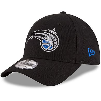 Men's New Era Black Orlando Magic Official Team Color 9FORTY Adjustable Hat