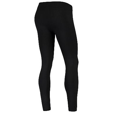 Women's ZooZatz Black Texas Longhorns Fleece Leggings