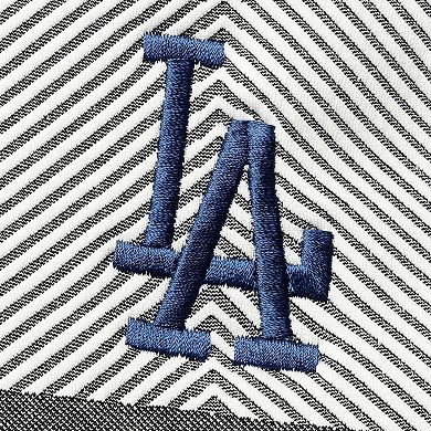Women's Levelwear Gray Los Angeles Dodgers Verse Asymmetrical Tri-Blend Quarter-Zip Jacket