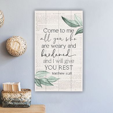 Give You Rest Wall Decor