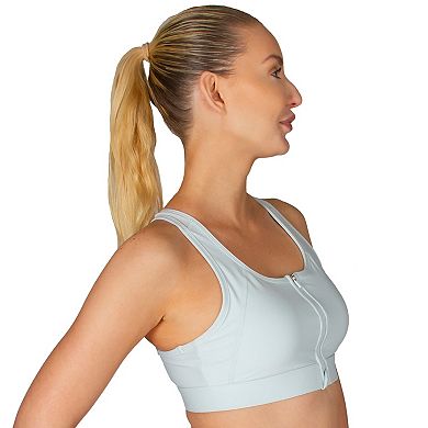 Jockey Sport® Zip-Front High-Impact Sports Bra