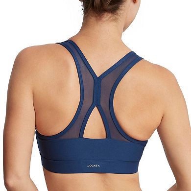 Jockey Sport® Zip-Front High-Impact Sports Bra