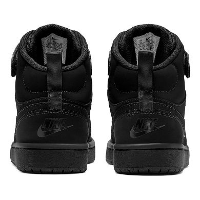 Nike Court Borough Mid-Top Grade School Kids' Shoes