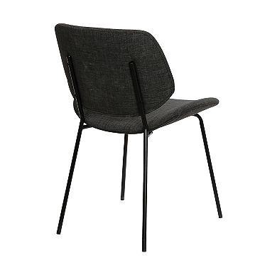 Armen Living Quest Modern Dining Accent Chair