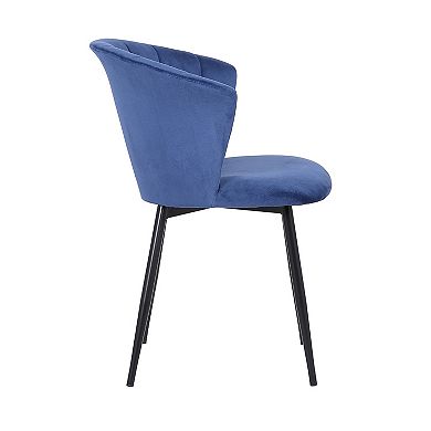 Armen Living Lulu Contemporary Dining Chair