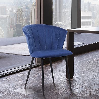 Armen Living Lulu Contemporary Dining Chair