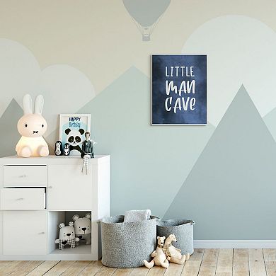 Boys Stupell Home Decor Little Man Cave Plaque Wall Art