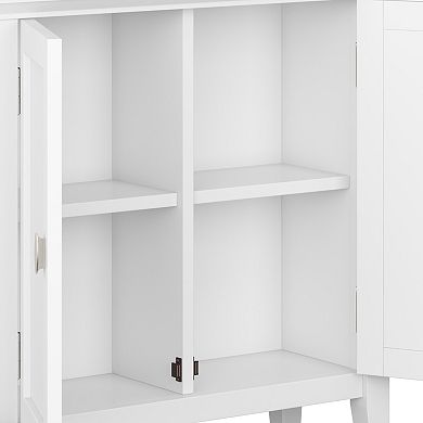 Simpli Home Redmond Low Storage Cabinet