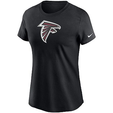 Women's Nike Black Atlanta Falcons Logo Essential T-Shirt