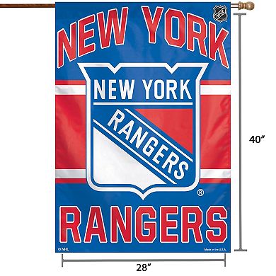 WinCraft New York Rangers 28" x 40" Primary Logo Single-Sided Vertical Banner