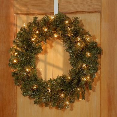 National Tree Company 24-in. Light-Up Fir Artificial Christmas Wreath