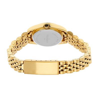 Peugeot Women's Diamond Accent Link Bracelet Watch