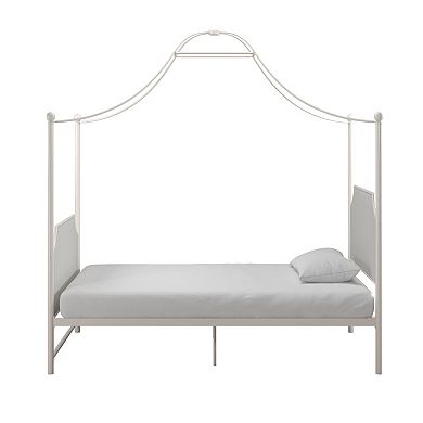 Little Seeds Monarch Hill Clementine Canopy Bed and Twin-Size Frame