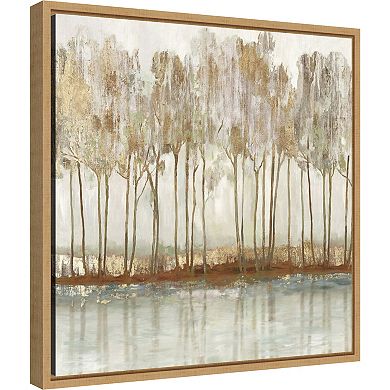 Amanti Art Lynn Peak Framed Canvas Wall Decor