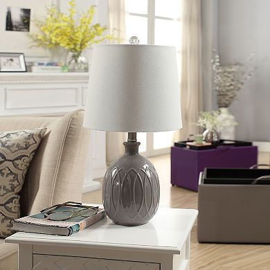 Evolution Grey Table Lamp