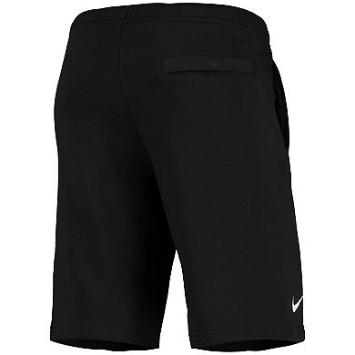 Men's Nike Black Colorado Buffaloes College Primary Logo Club Fleece Shorts