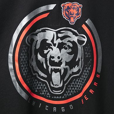 Men's Fanatics Branded Black Chicago Bears Big & Tall Color Pop T-Shirt