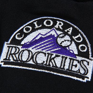 Colorado Rockies McArthur Black Team Logo Touch Gloves