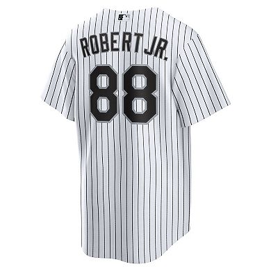 Men's Nike Luis Robert White Chicago White Sox Replica Player Name Jersey