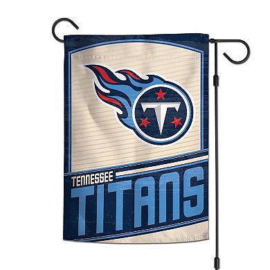 WinCraft Tennessee Titans Team 2-Sided 12'' x 18'' Garden Flag
