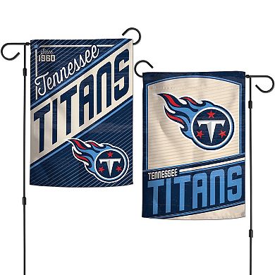 WinCraft Tennessee Titans Team 2-Sided 12'' x 18'' Garden Flag