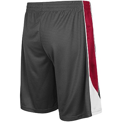 Men's Colosseum Charcoal Stanford Cardinal Turnover Shorts