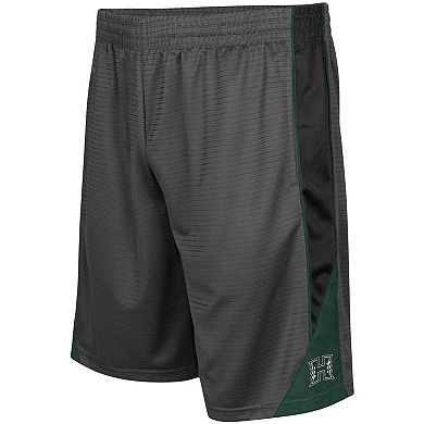 Men's Colosseum Charcoal Hawaii Warriors Turnover Shorts